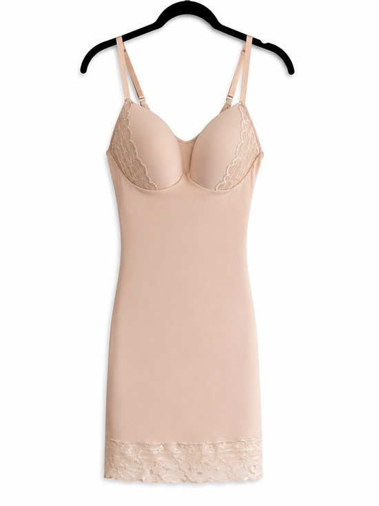 SPANX Other - Assets by Spanx Size L Nude Built-In Bra Shaping Slip